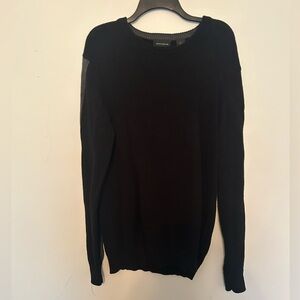 DKNY Men's Black Crewneck Sweater
